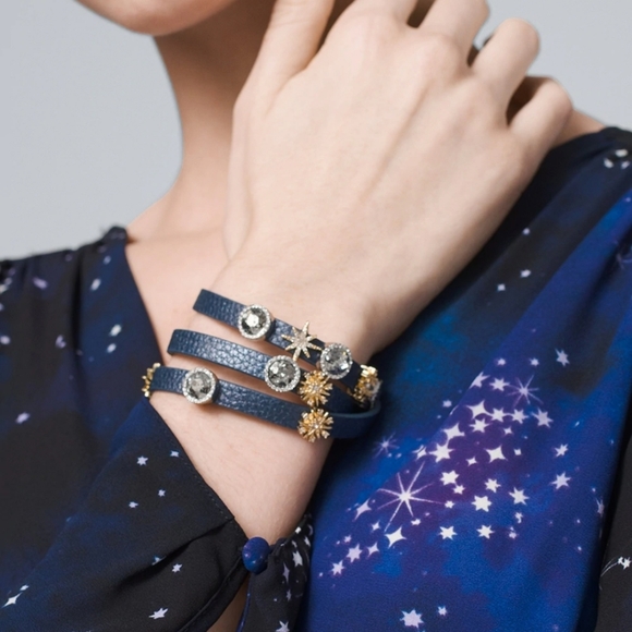 3X HOST PICK!!! MIXED METAL WRAP BRACELET - Picture 2 of 2